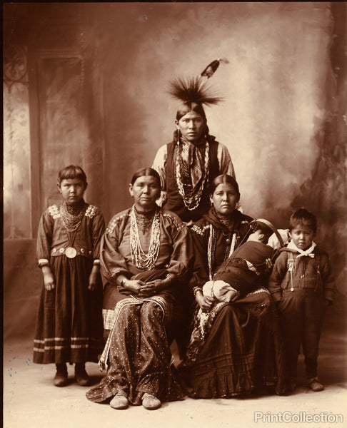 Sauk Indian Family