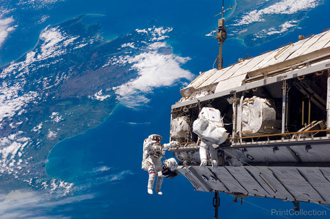 Spacewalk Over New Zealand
