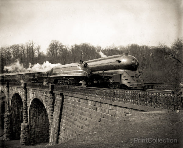 Streamlined Locomotives on the B&O