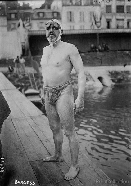 Swimmer Burgess