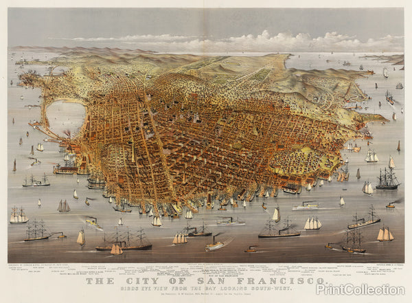 The City of San Francisco, Bird's Eye View