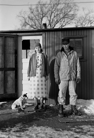 The Millers and Dog, Spencer, Iowa